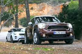 Range Rover Evoque Mini Paceman