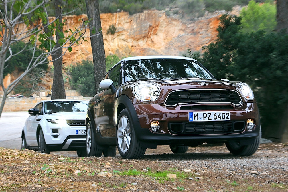 Range Rover Evoque Mini Paceman