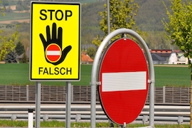Schutz vor Geisterfahrern