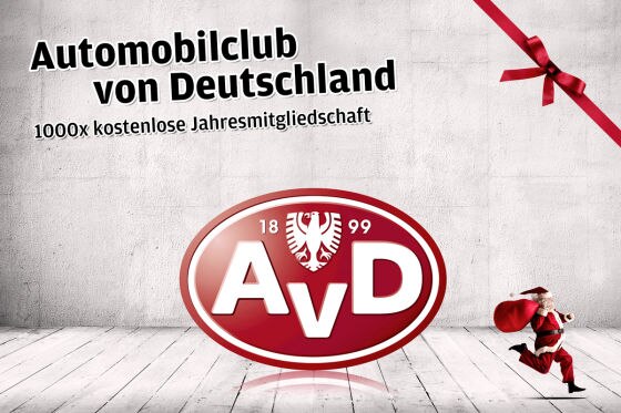 Jahresmitgliedschaft im Automobilclub von Deutschland (AvD) gewinnen!