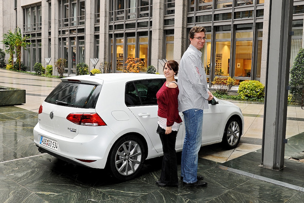 VW Golf VII Sitzposition, Annika&Karsten Schneider