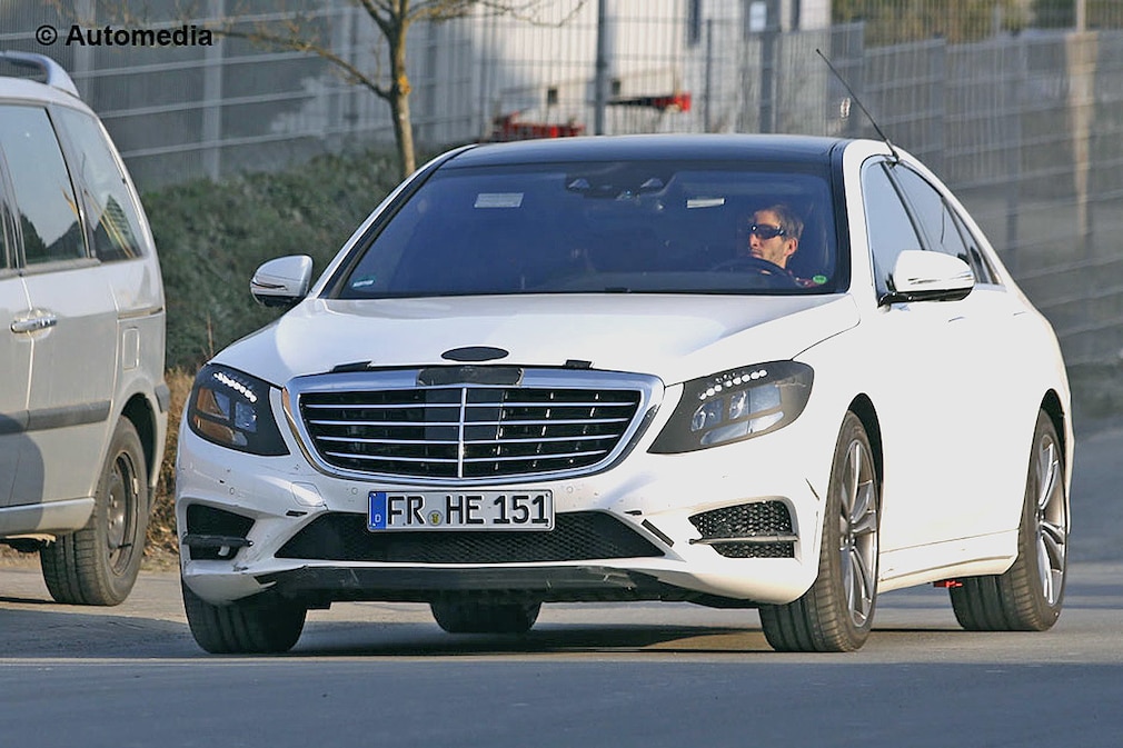Mercedes-Benz S-Klasse Erlkönig W222 Erprobung Death Valley