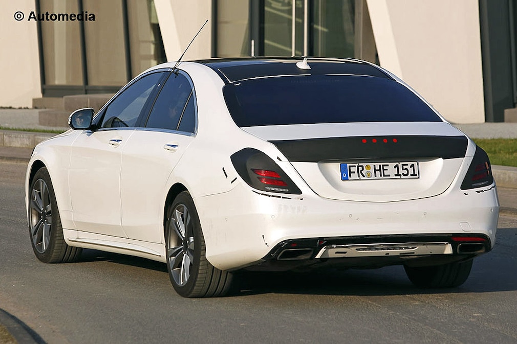 Erlkönig  Mercedes S-Klasse