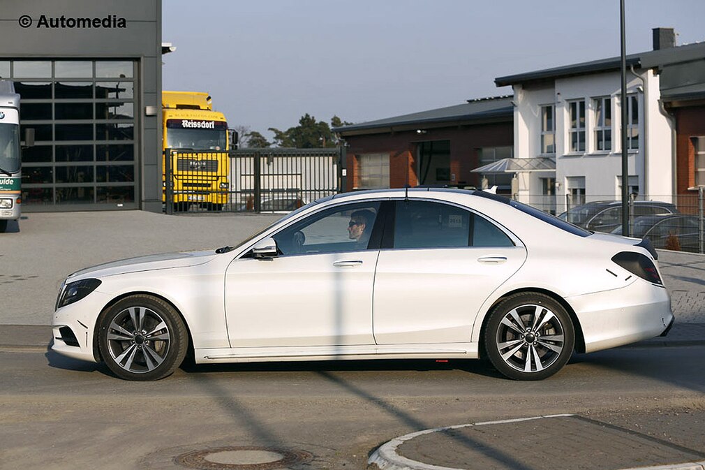 Erlkönig  Mercedes S-Klasse