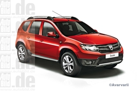 Dacia Duster Facelift ILLUSTRATION