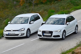Audi A3 Sportback VW Golf