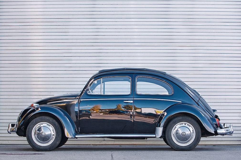 VW Käfer mitten aus dem Leben