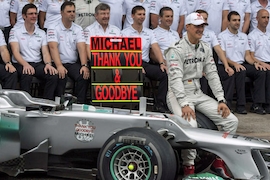 Michael Schumacher: Abschied von der Formel 1