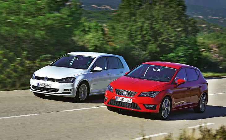 Vergleich: Seat Leon gegen VW Golf - AUTO BILD