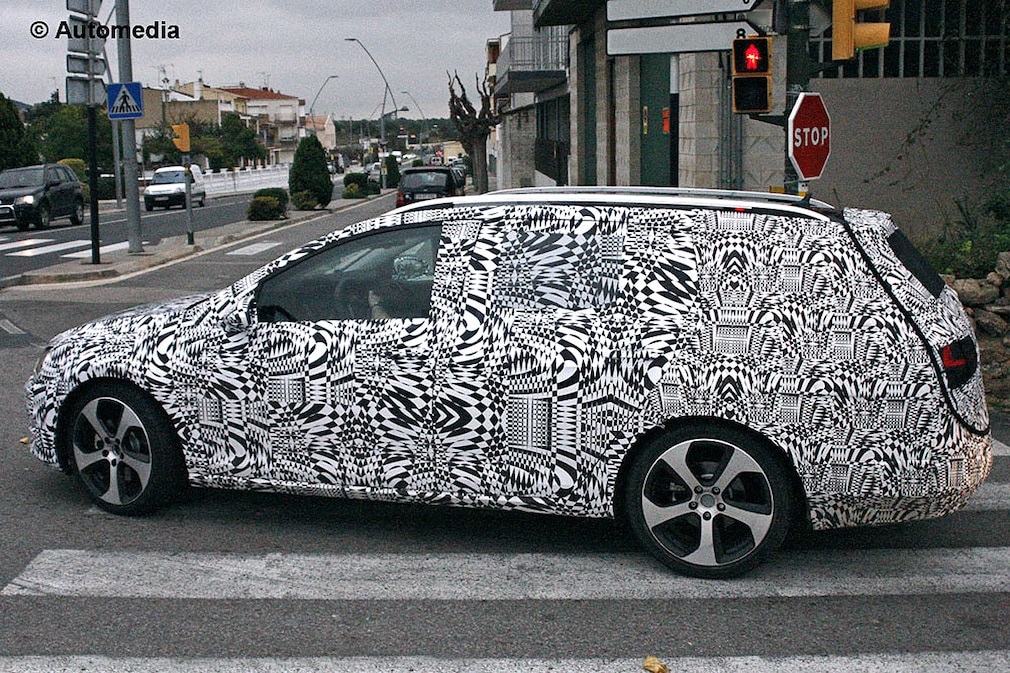Erlkönig VW Golf VII Variant