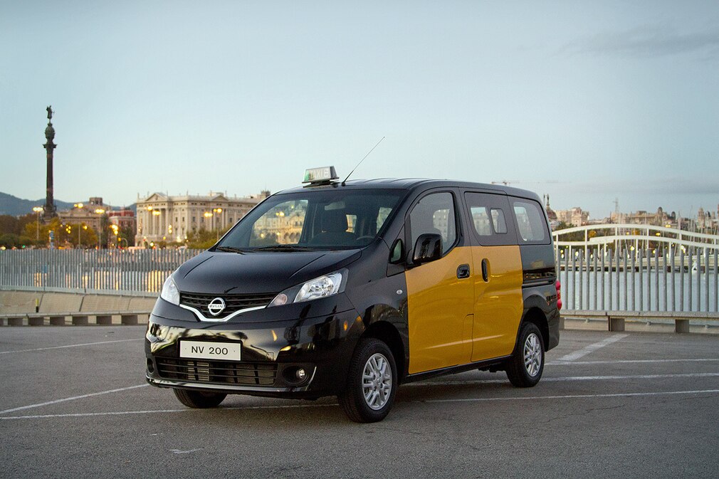 Nissan NV200 Taxi für Barcelona