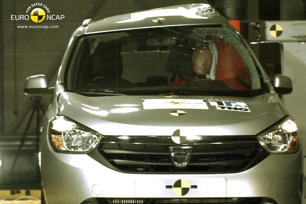 Dacia Lodgy Pole crash test 2012
