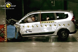 Dacia Lodgy Euro NCAP Crashtest November 2012