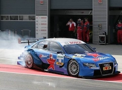 Acht Kandidaten dürfen am Wochenende einen Audi A4 DTM testen