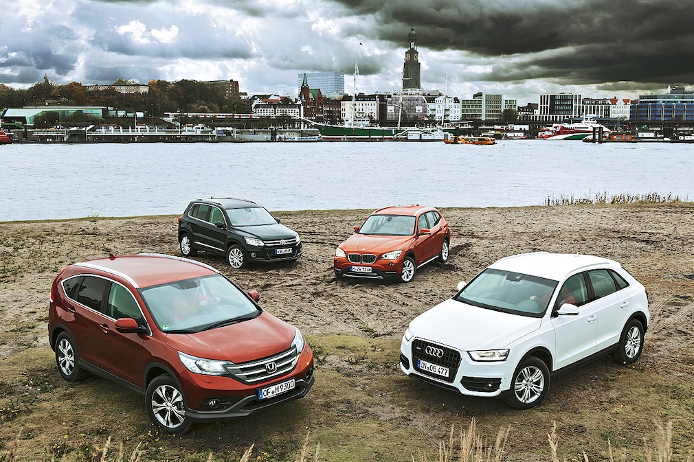 Audi Q3 BMW X1 Honda CR-V VW Tiguan