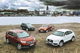 Audi Q3 BMW X1 Honda CR-V VW Tiguan