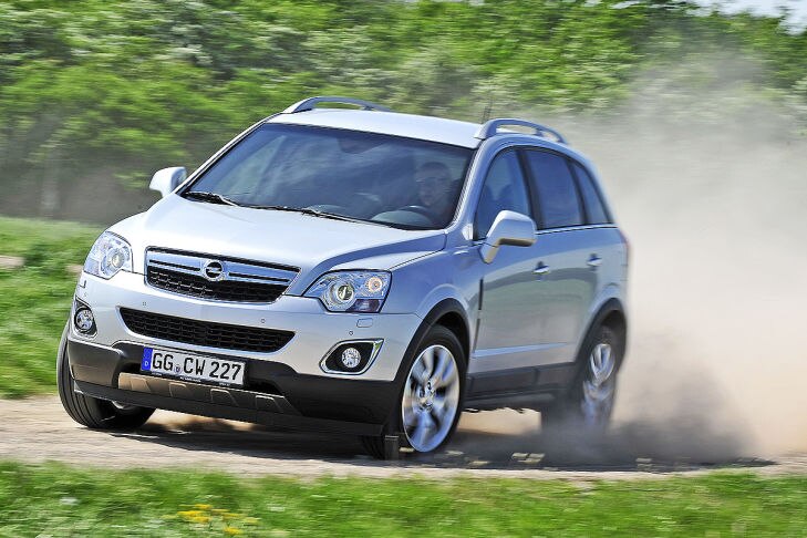 Opel Antara Südkorea und Russland