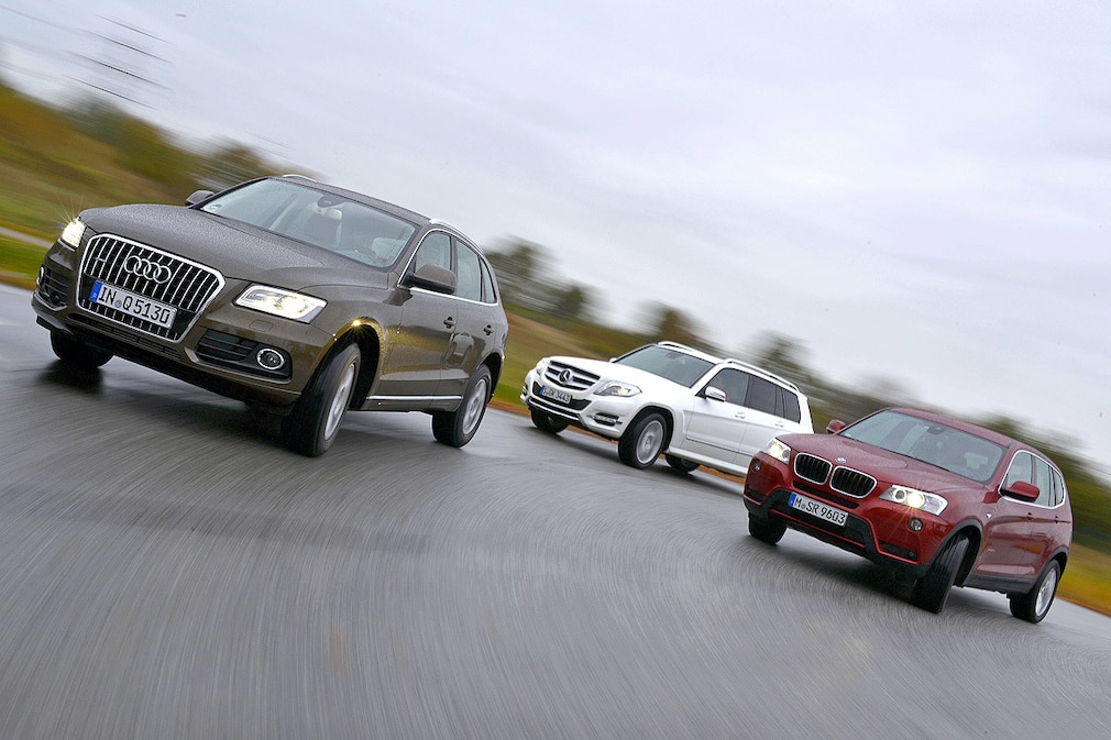 Audi Q5 BMW X3 Mercedes GLK