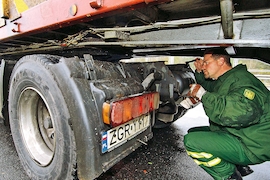 Gefährliche Ost-Lkw