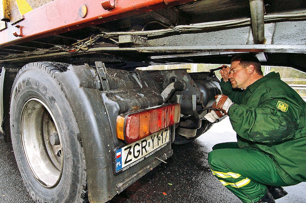 Gefährliche Ost-Lkw