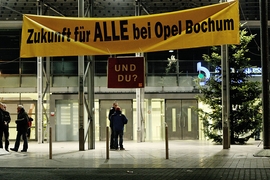 Opel Bochum - Belegschaftsversammlung