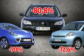 Neuzulassungen: Verlierer 2012