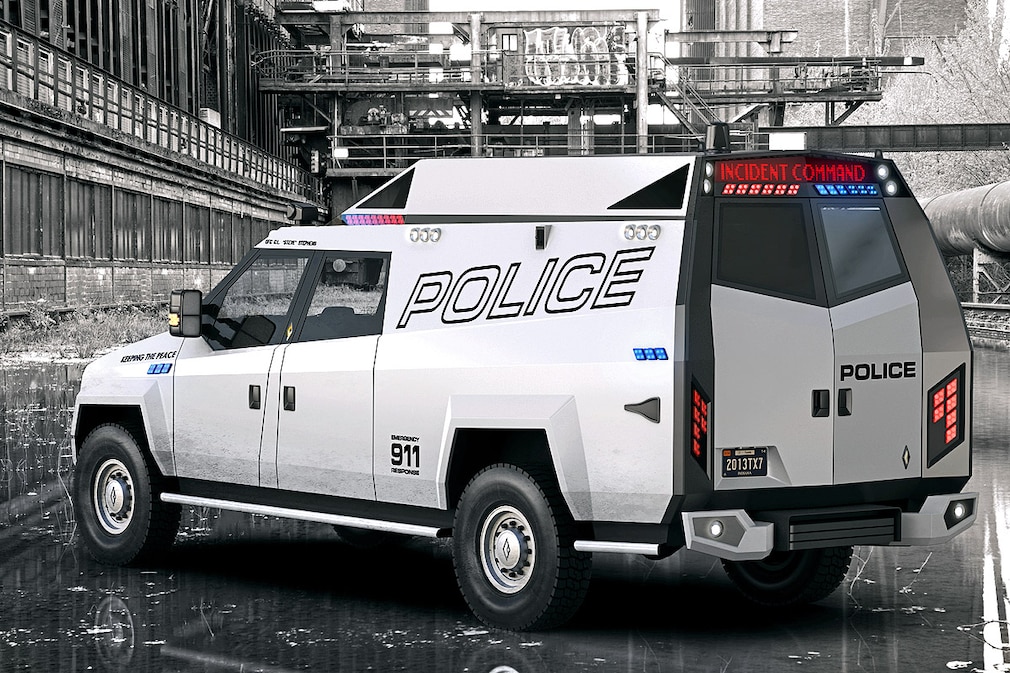 Carbon Polizeiauto TX7