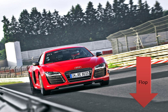 Flop: Audi R8 e-tron