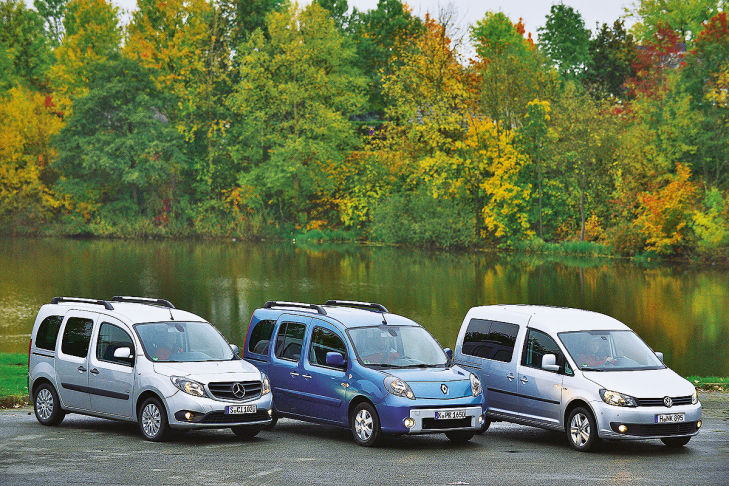 Mercedes Citan Renault Kangoo VW Caddy