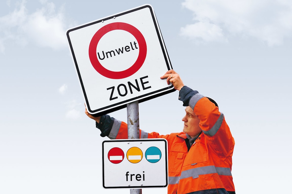 Verkehrsschild Umweltzone