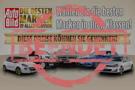 Die besten Marken in allen Klassen 2012
