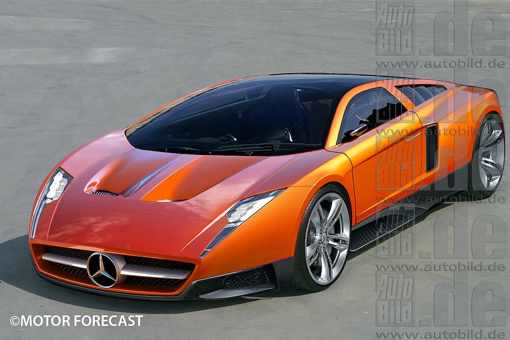 Mercedes C 111 Illustration