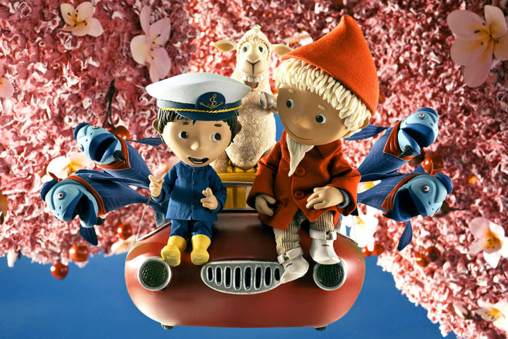 Sandmännchen auf einem Boot