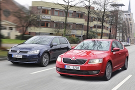 Skoda Octavia VW Golf