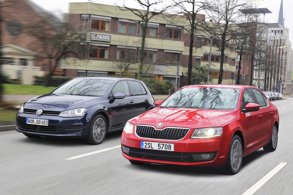 Skoda Octavia VW Golf