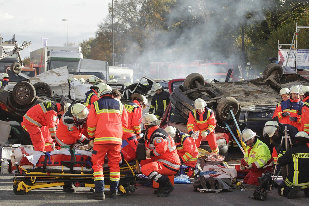 Übung Massencrash