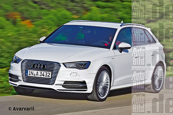Audi A3 Plug-in-Hybrid (Illustration)