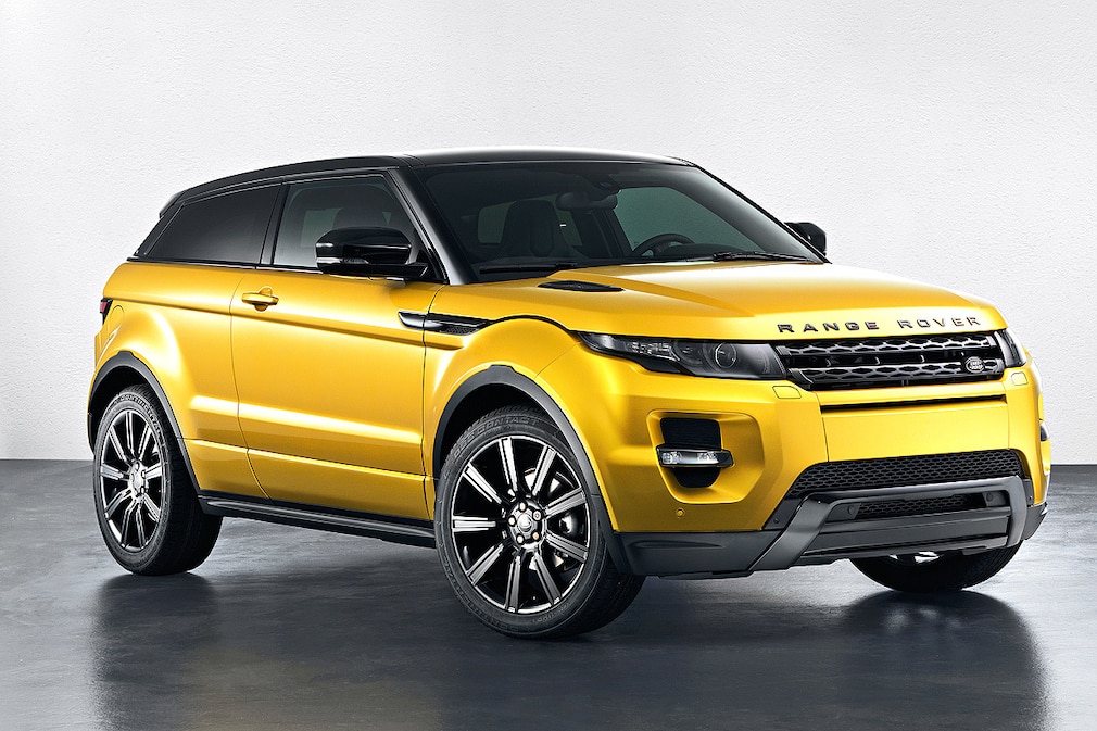 Range Rover Evoque Yellow Edition