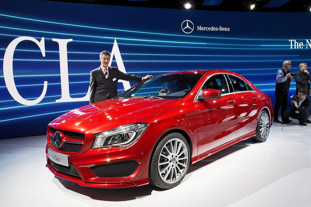Mercedes CLA auf der Detroit Auto Show 2013