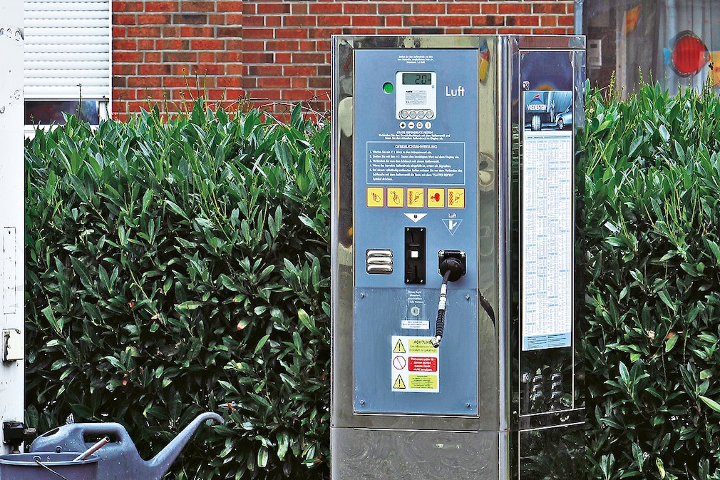 Shell Pilotprojekt: Ein-Euro-Luft