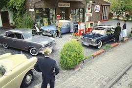 Borgward P 100, Fiat 2100 Special, Mercedes 220 b, Opel Kapitän P 2.6