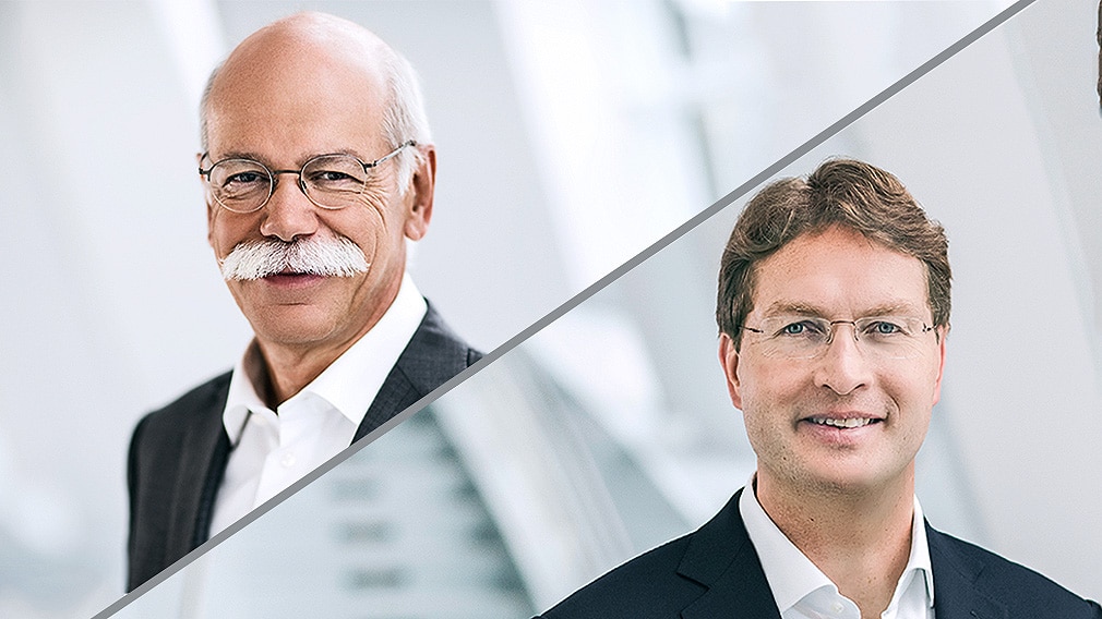 Dieter Zetsche und Ola Källenius !! 16:9 !! Dieter Zetsche und Ola Källenius !! 16:9 !!