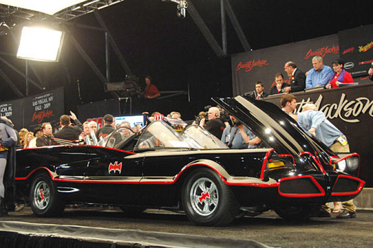Batmobil Replika 1966 Barrett-Jackson