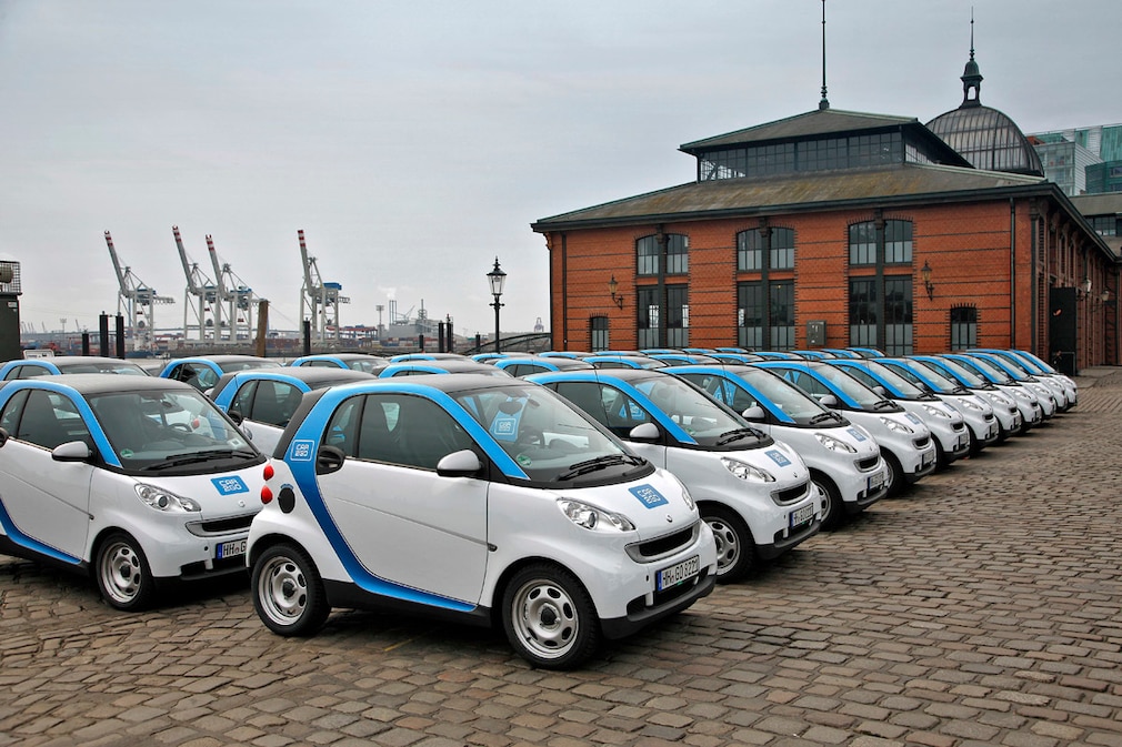 Smart fortwo Car2go in Hamburg