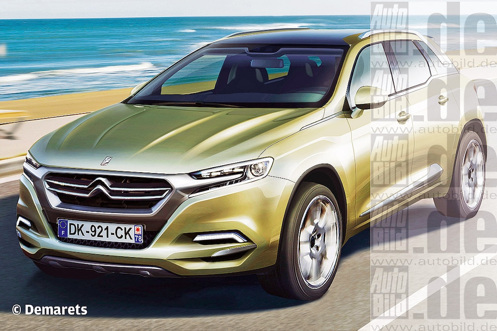 Citroën DSX Illustration Citroën DSX Illustration
