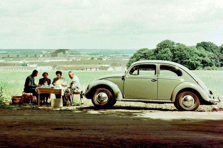 Käfer, Picknick-Szene, fünfziger Jahre