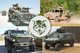 Militärfahrzeuge Wolf