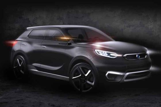 SsangYong SIV-1 Concept: Genf 2013