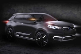SsangYong SIV-1 Concept: Genf 2013