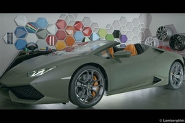 Lamborghini Huracán in Chrom